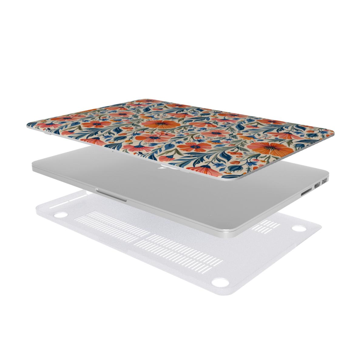 Coral Garden MacBook Case