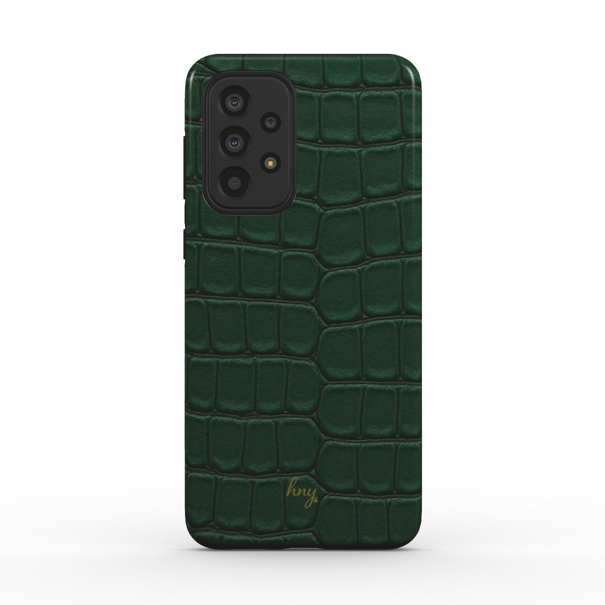 Verdant Croc Tough Phone Case